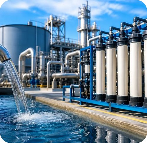 Ethanol water treatment plant